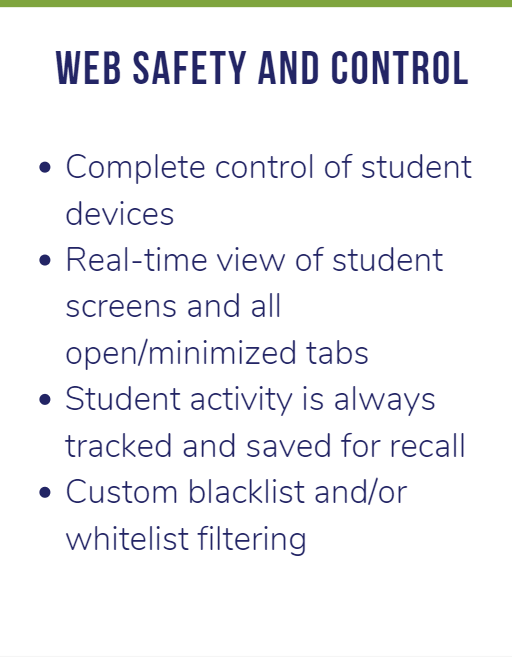 Web safety and control